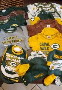 NFL Green Bay Packers Infant Lot